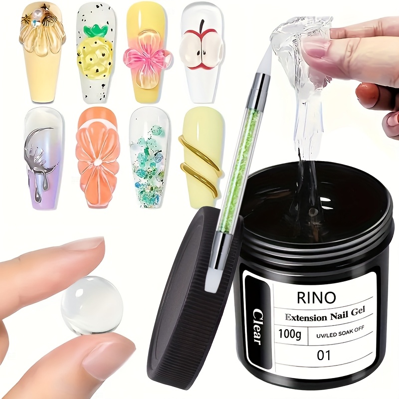 Contour Palette Stick - Gel de Unhas Transparente Não Pegajoso