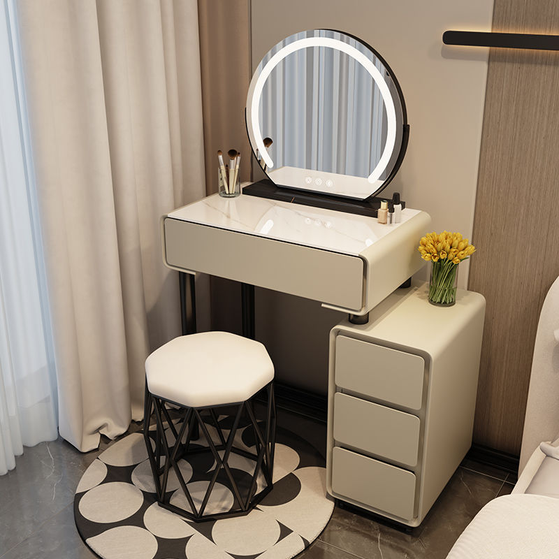 Mesa de Maquiagem Moderna com  - Beauty Makeup Vanity Set avaliação e preço
